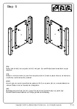 Preview for 14 page of Walker Edison W70FPBDSD Assembly Instructions Manual