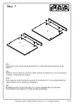 Preview for 16 page of Walker Edison W70FPBDSD Assembly Instructions Manual