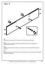 Preview for 17 page of Walker Edison W70FPBDSD Assembly Instructions Manual