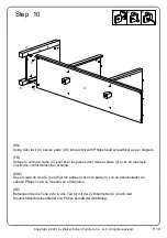 Preview for 19 page of Walker Edison W70FPBDSD Assembly Instructions Manual