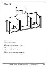 Preview for 21 page of Walker Edison W70FPBDSD Assembly Instructions Manual