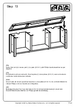 Preview for 22 page of Walker Edison W70FPBDSD Assembly Instructions Manual