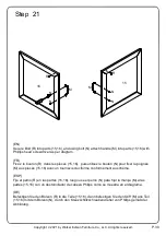 Preview for 30 page of Walker Edison W70FPBDSD Assembly Instructions Manual