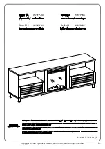 Preview for 1 page of Walker Edison W70FPJSC Assembly Instructions Manual