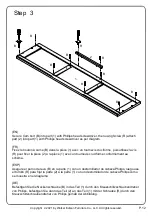 Preview for 12 page of Walker Edison W70FPJSC Assembly Instructions Manual