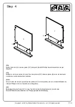 Preview for 13 page of Walker Edison W70FPJSC Assembly Instructions Manual