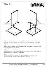 Preview for 14 page of Walker Edison W70FPJSC Assembly Instructions Manual