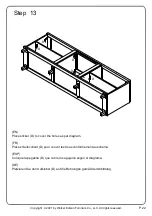 Preview for 22 page of Walker Edison W70FPJSC Assembly Instructions Manual