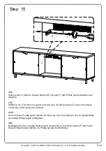 Preview for 24 page of Walker Edison W70FPJSC Assembly Instructions Manual