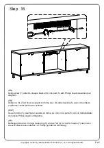 Preview for 25 page of Walker Edison W70FPJSC Assembly Instructions Manual