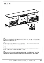 Preview for 30 page of Walker Edison W70FPJSC Assembly Instructions Manual