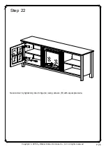 Предварительный просмотр 26 страницы Walker Edison W70FPSC Assembly Instructions Manual