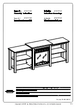 Preview for 1 page of Walker Edison W70FPTTOP Assembly Instructions Manual