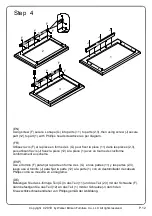 Preview for 12 page of Walker Edison W70FPTTOP Assembly Instructions Manual