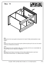 Preview for 22 page of Walker Edison W70FPTTOP Assembly Instructions Manual