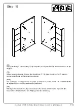 Preview for 24 page of Walker Edison W70FPTTOP Assembly Instructions Manual