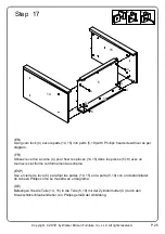 Preview for 25 page of Walker Edison W70FPTTOP Assembly Instructions Manual