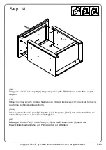 Preview for 26 page of Walker Edison W70FPTTOP Assembly Instructions Manual