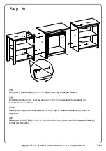 Preview for 28 page of Walker Edison W70FPTTOP Assembly Instructions Manual