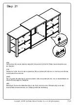 Preview for 29 page of Walker Edison W70FPTTOP Assembly Instructions Manual