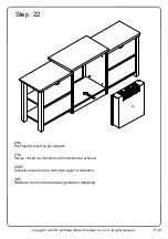 Preview for 30 page of Walker Edison W70FPTTOP Assembly Instructions Manual