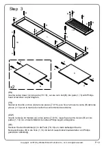 Preview for 12 page of Walker Edison W70JACSD Assembly Instructions Manual