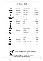 Preview for 4 page of Walker Edison W70MX2D Assembly Instructions Manual