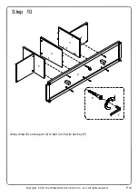 Preview for 14 page of Walker Edison W70MX2D Assembly Instructions Manual