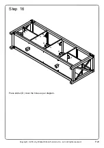 Preview for 20 page of Walker Edison W70MX2D Assembly Instructions Manual