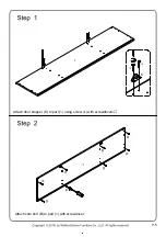 Preview for 5 page of Walker Edison W70NOR Assembly Instructions Manual