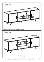 Preview for 13 page of Walker Edison W70NOR Assembly Instructions Manual