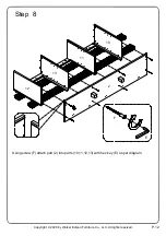 Preview for 12 page of Walker Edison W70SBD Assembly Instructions Manual