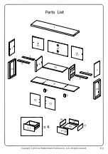 Preview for 3 page of Walker Edison W70UBC22 Assembly Instructions Manual