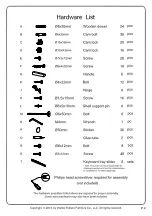 Preview for 4 page of Walker Edison W70UBC22 Assembly Instructions Manual