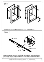 Preview for 5 page of Walker Edison W70UBC22 Assembly Instructions Manual