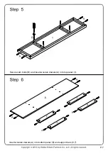 Preview for 7 page of Walker Edison W70UBC22 Assembly Instructions Manual