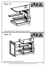 Preview for 11 page of Walker Edison W70UBC22 Assembly Instructions Manual