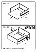 Preview for 14 page of Walker Edison W70UBC22 Assembly Instructions Manual