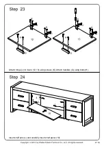 Preview for 16 page of Walker Edison W70UBC22 Assembly Instructions Manual