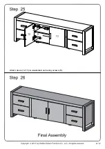 Preview for 17 page of Walker Edison W70UBC22 Assembly Instructions Manual