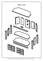 Предварительный просмотр 3 страницы Walker Edison WQ44CCR Assembly Instructions Manual