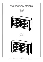 Предварительный просмотр 5 страницы Walker Edison WQ44CCR Assembly Instructions Manual