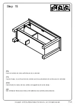 Preview for 25 page of Walker Edison WQ44CFD Assembly Instructions Manual