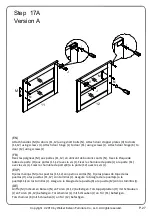 Preview for 27 page of Walker Edison WQ44CFD Assembly Instructions Manual