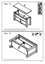 Предварительный просмотр 12 страницы Walker Edison WQ44CS Assembly Instructions Manual