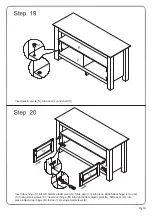 Предварительный просмотр 14 страницы Walker Edison WQ44CS Assembly Instructions Manual