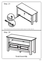 Предварительный просмотр 15 страницы Walker Edison WQ44CS Assembly Instructions Manual