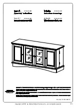 Preview for 1 page of Walker Edison WQ52C4DR Assembly Instructions Manual