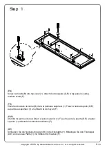 Preview for 10 page of Walker Edison WQ52C4DR Assembly Instructions Manual