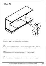 Preview for 22 page of Walker Edison WQ52C4DR Assembly Instructions Manual